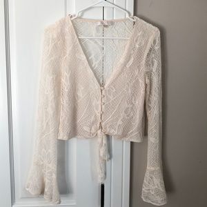 Wayf lace blouse